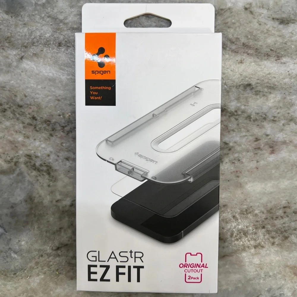 Brand New iPhone 12 + 12 Pro- Spigen GLAS.tR EZ Fit Screen Protector